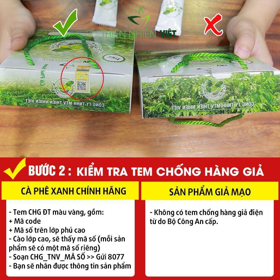 Làm thế nào để phân biệt được Cà Phê Xanh chính hãng