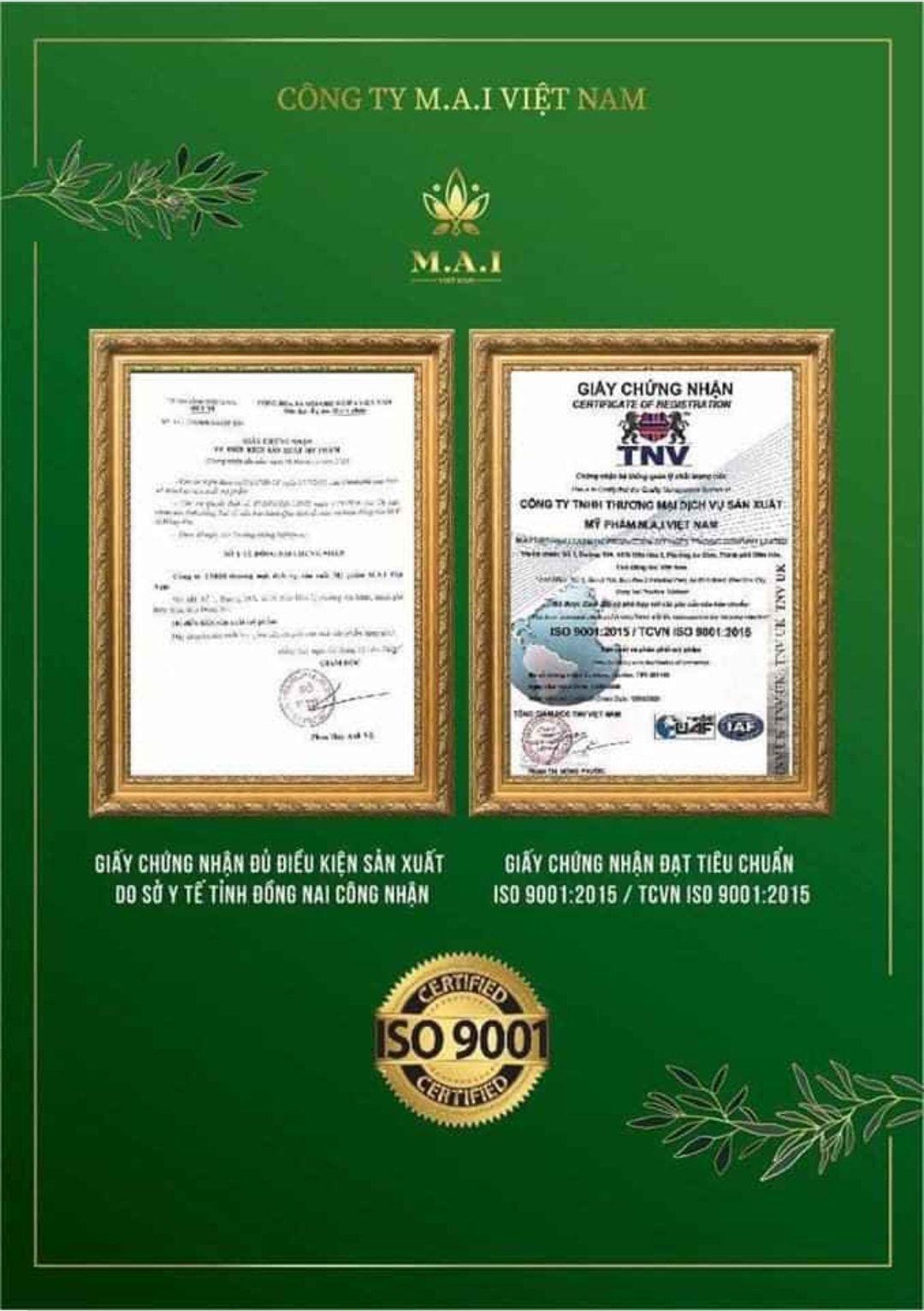DR MAI CAM KẾT HIỆU QUẢ