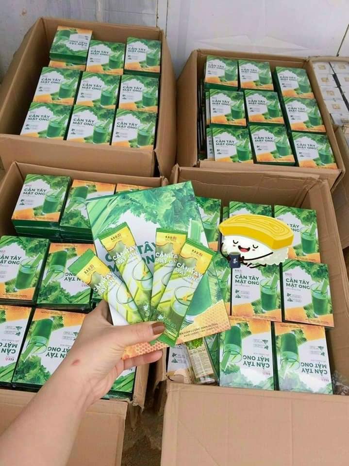 Say bye mỡ thừa cùng Cần tây mật ong Motree