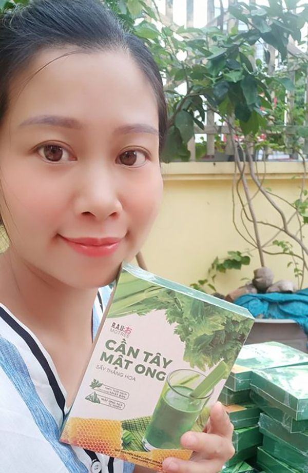 Tổng hợp hình ảnh hệ thống khách sỉ của ANN đang bán Cần tây mật ong Motree
