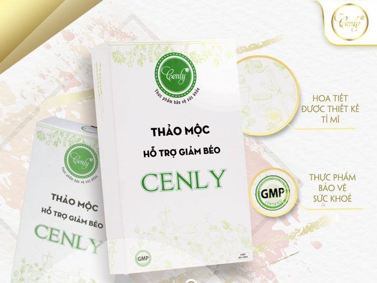 Thảo dược giảm cân Cenly chính hãng với 100% thành phần chiết xuất từ thiên nhiên