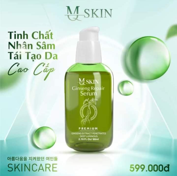 Serum tái tạo da không sưng nhân sâm MQ Skin