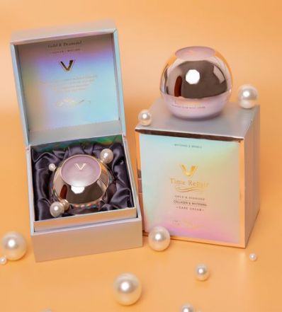 Kem trẻ hóa và trắng sáng da Collagen & Whitening The Story Vivian chính hãng