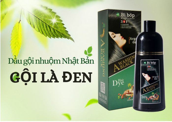 Dầu gội phủ bạc Bi Bop chính hãng