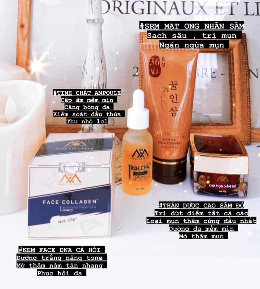 Combo đẹp tự nhiên chỉ với vài phút mỗi ngày cũng sản phẩm Meea Organic