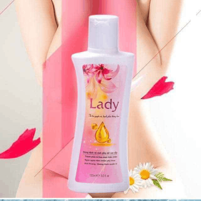 Dung dịch vệ sinh phụ nữ cao cấp Lady công ty Hồng Tâm chính hãng