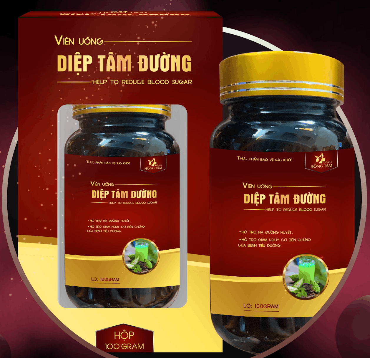 Viên uống Diệp Tâm Đường Chính hãng