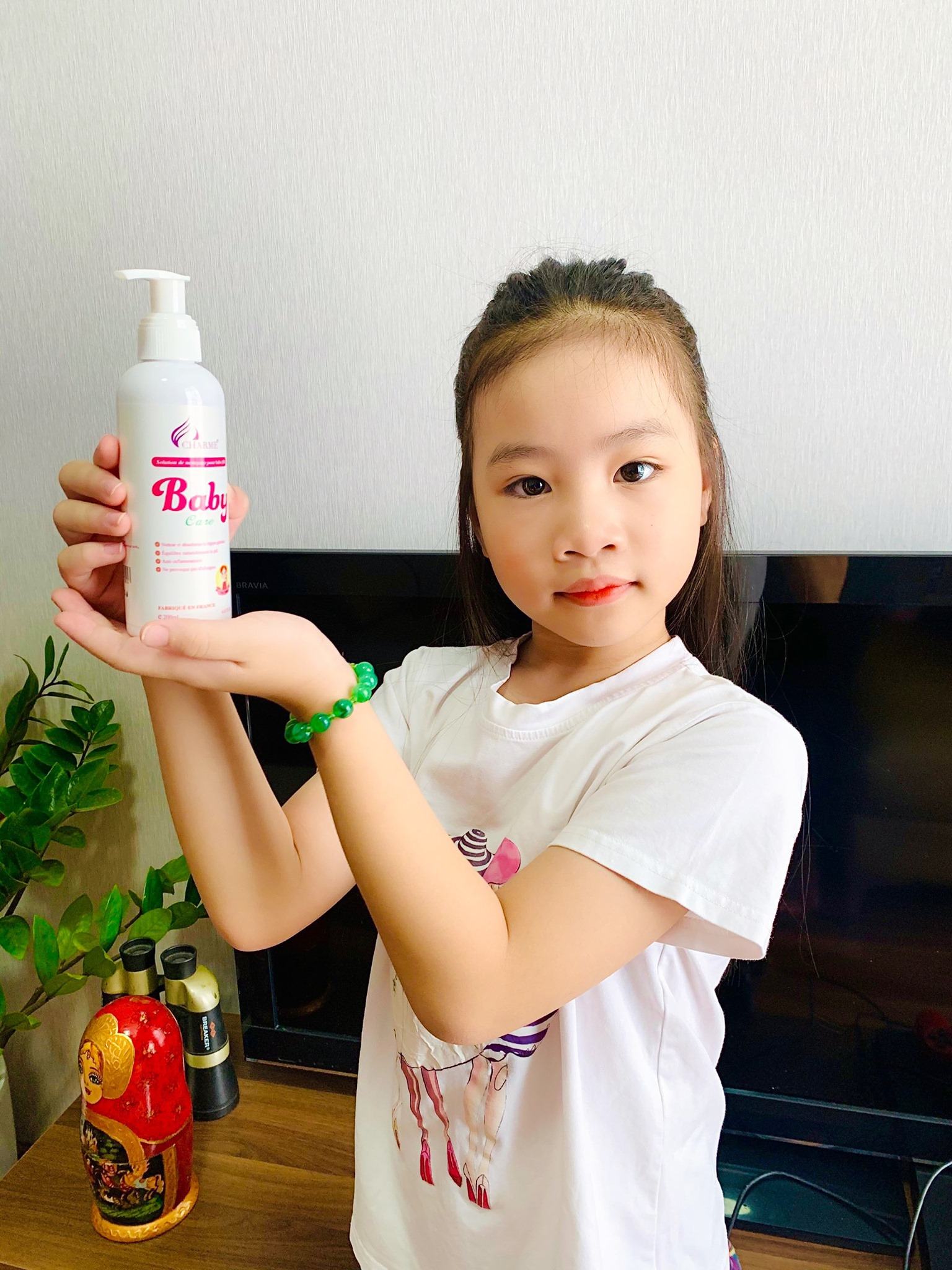 Dung dịch vệ sinh bé gái Baby Care Charme