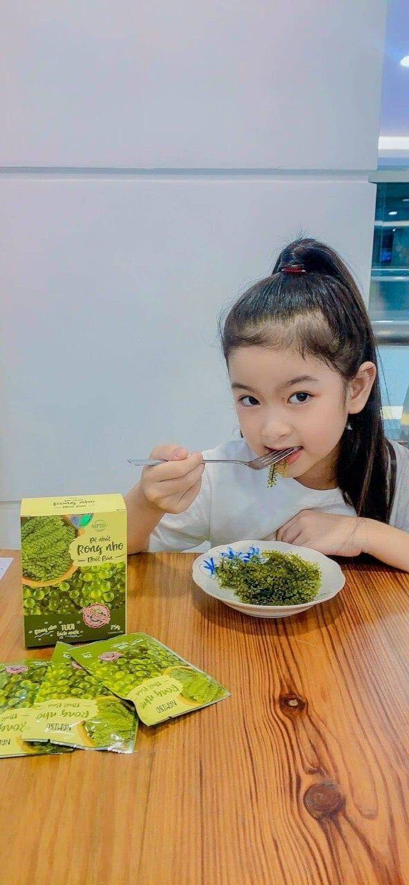 Rong nho Namiso - giúp mẹ giải quyết nỗi lo lười ăn rau của trẻ