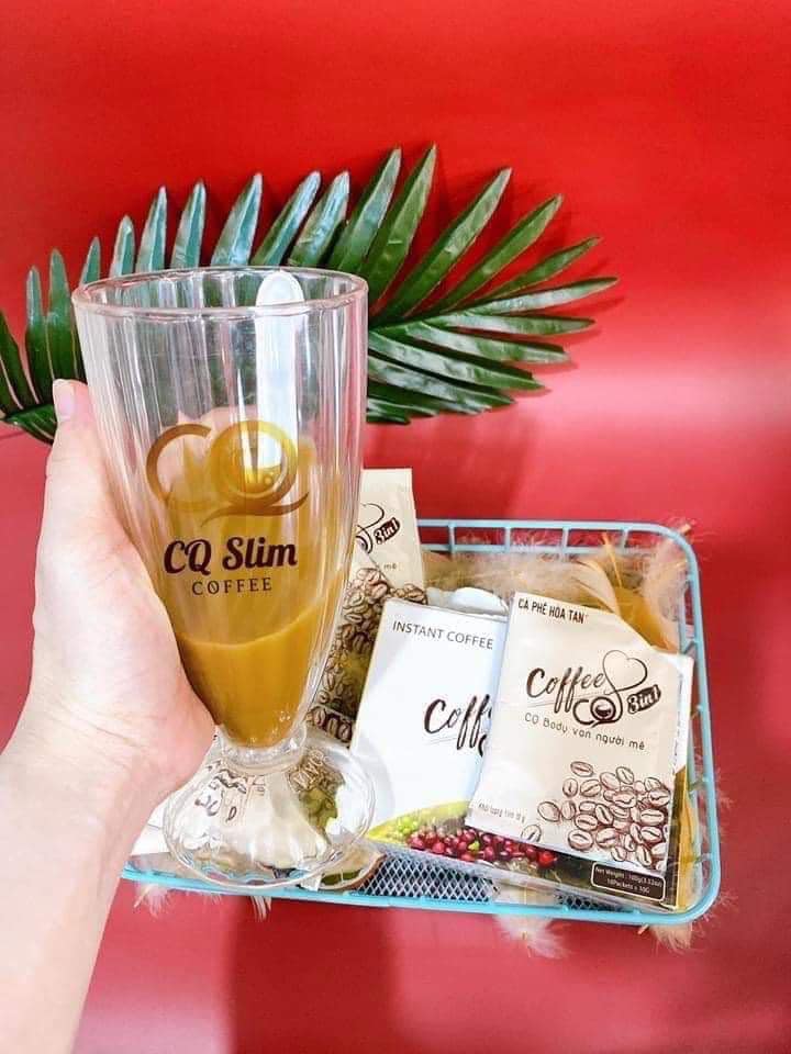 Cafe hòa tan hỗ trợ giảm cân CQ 3in1 công ty Chanel Châu chính hãng