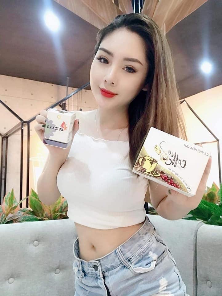Combo hỗ trợ giảm cân Cafe CQ 3in1 kết hợp Detox X3 chính hãng
