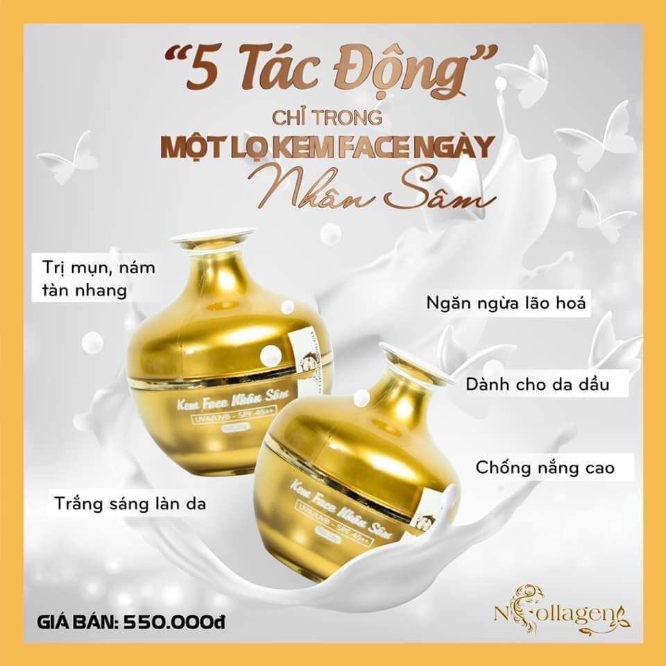 Chinh phục làn da đẹp hoàn mỹ cùng FACE SÂM N COLLAGEN