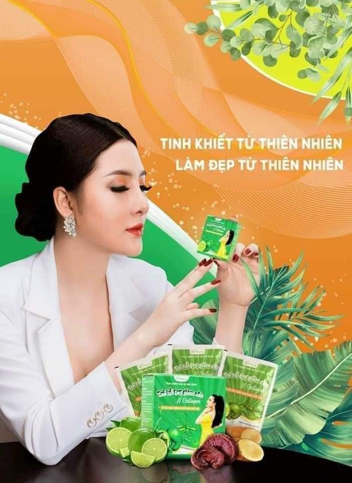 Giảm cân để trở thành đại mỹ nhân với Detox Chanh Ncollagen