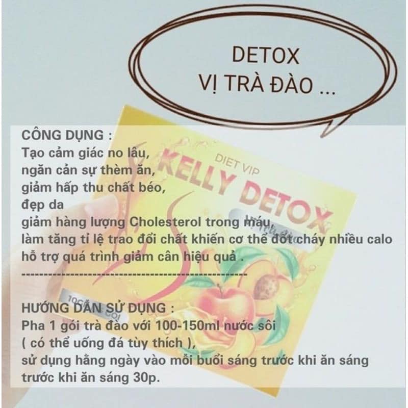 Nhà em ba đời béo phì - đến đời em dùng trà đào KELLY DETOX lại thon gọn quanh năm