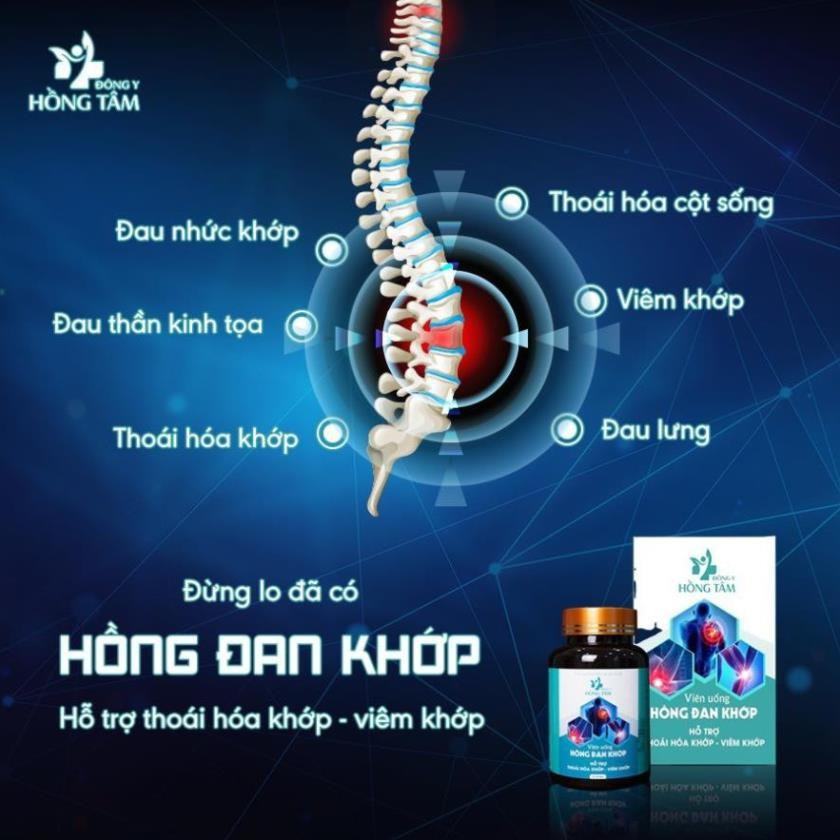 Ngay bây giờ bạn hãy bổ sung "dinh dưỡng" cho xương khớp cho ông bà, bố mẹ bằng viên uống hồng đan khớp