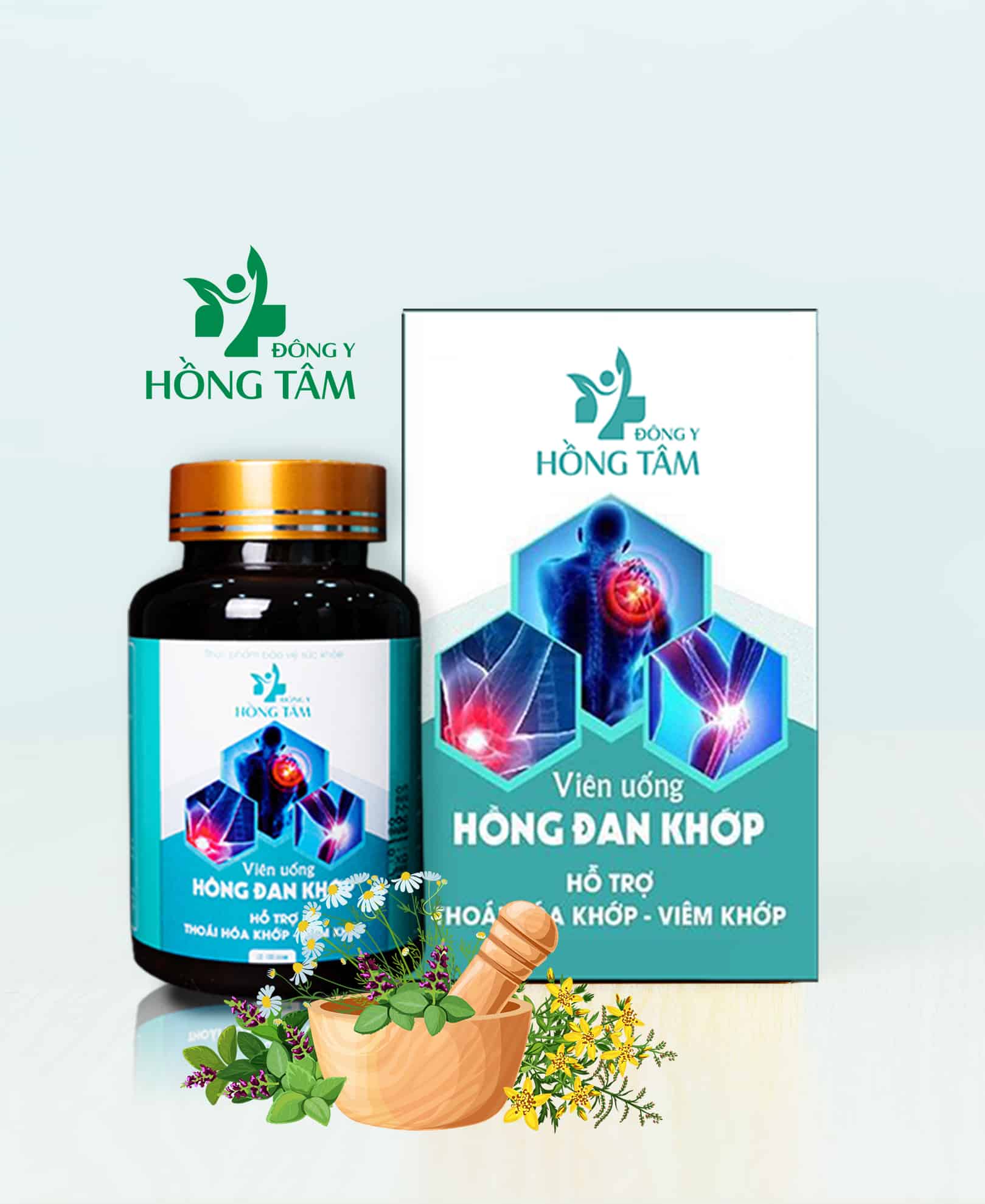 Hồng Đan Khớp siêu phẩm vàng trong làng xương khớp