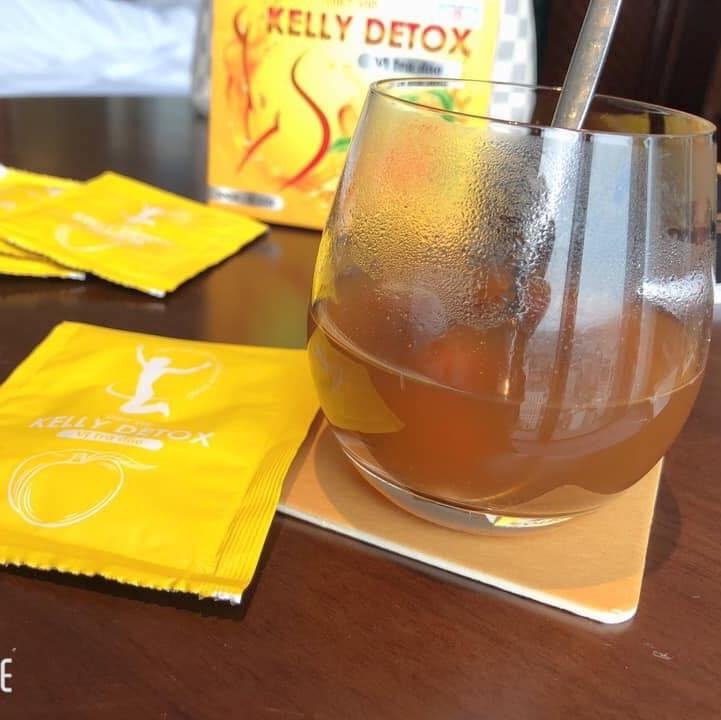 Trà đào giảm cân KELLY DETOX món quà sức khỏe từ thiên nhiên