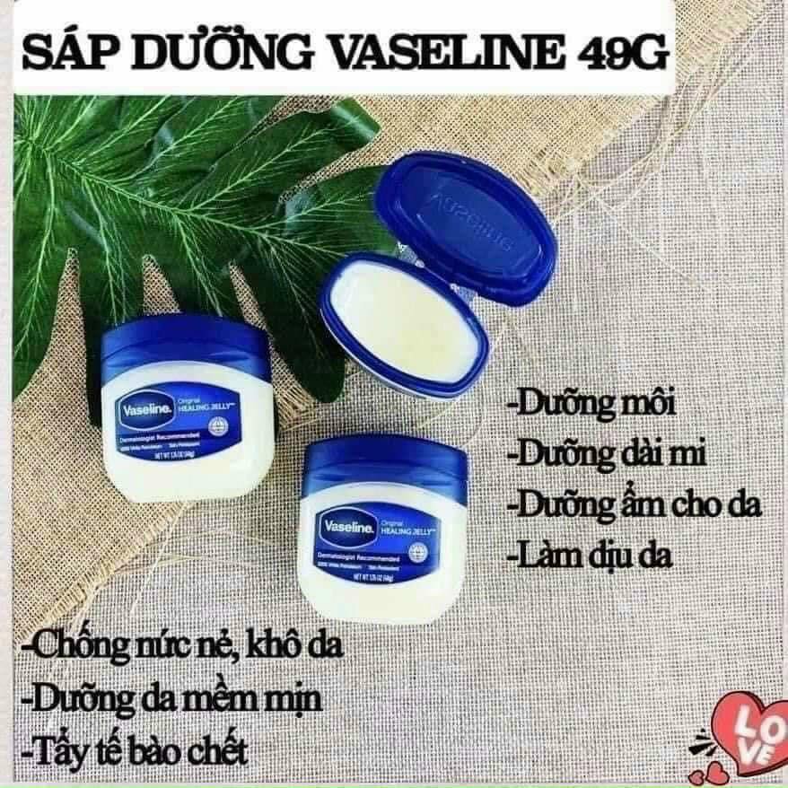 Sáp Dưỡng Vaseline 49g Của Mỹ