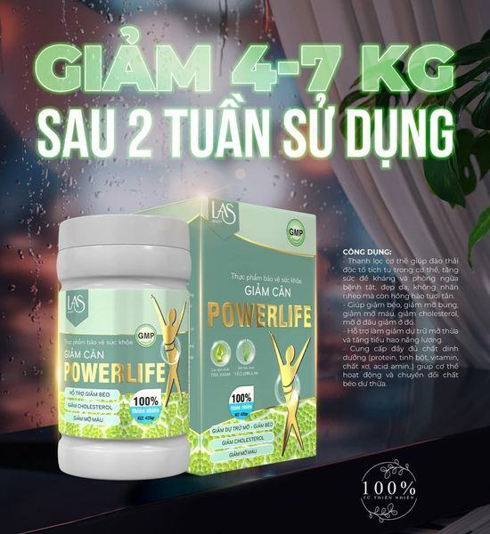 Sữa Tảo Giảm Cân Powerlife