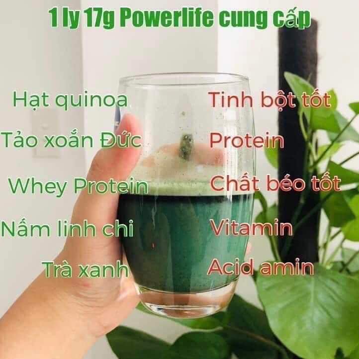Sữa tảo giảm cân powerlife Las Beauty