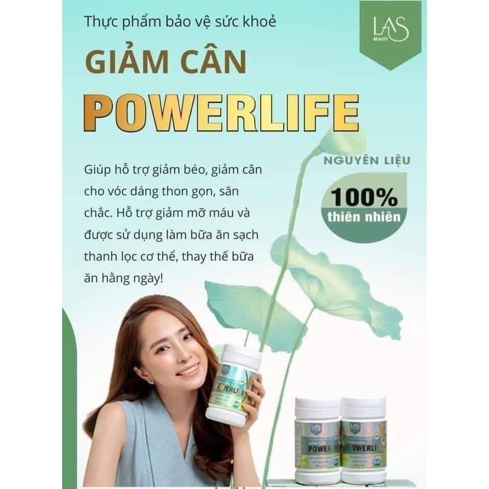 Sữa tảo giảm cân powerlife Las Beauty