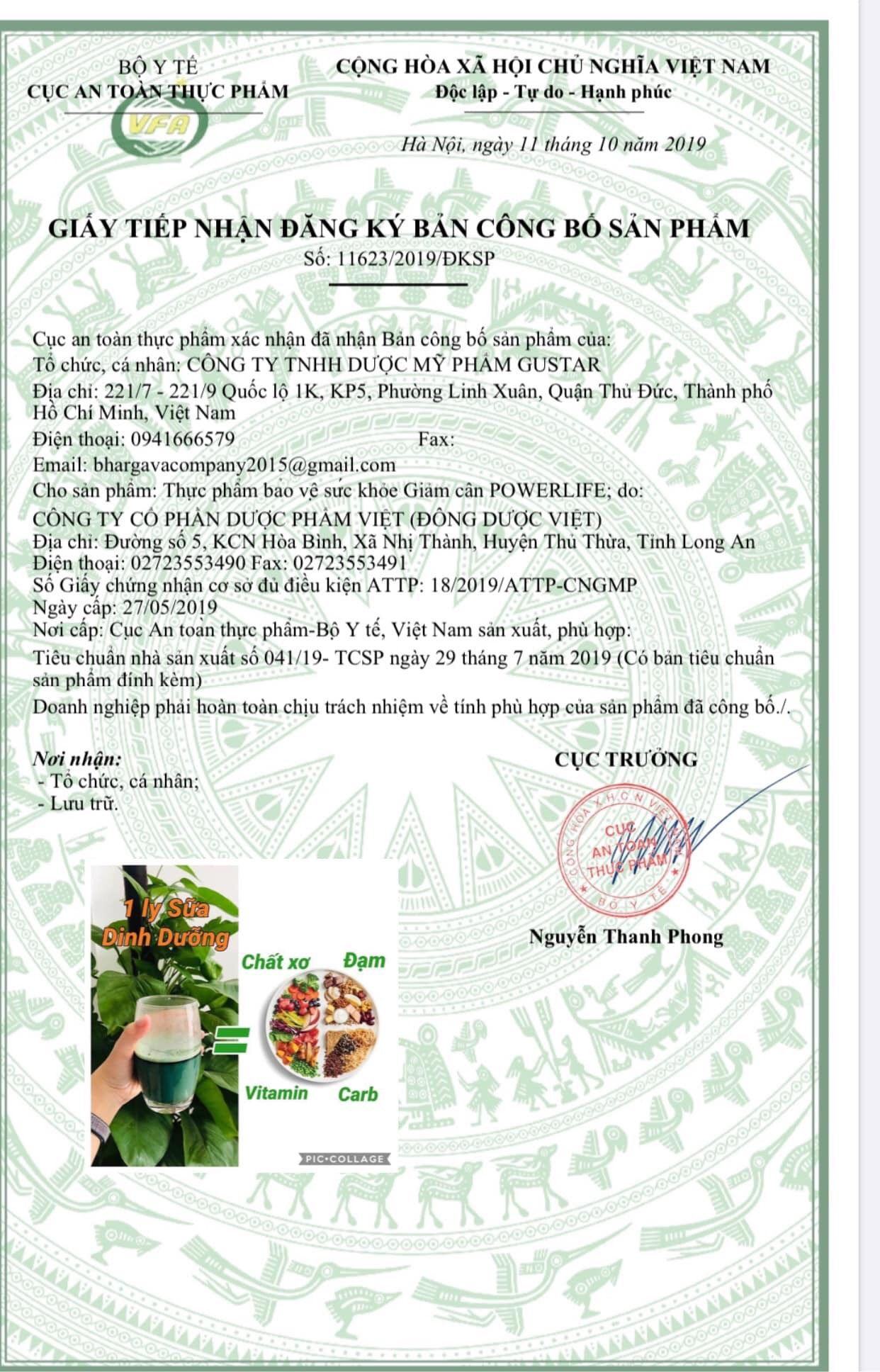 Powerlife là bữa ăn dinh dưỡng hỗ trợ giảm cân