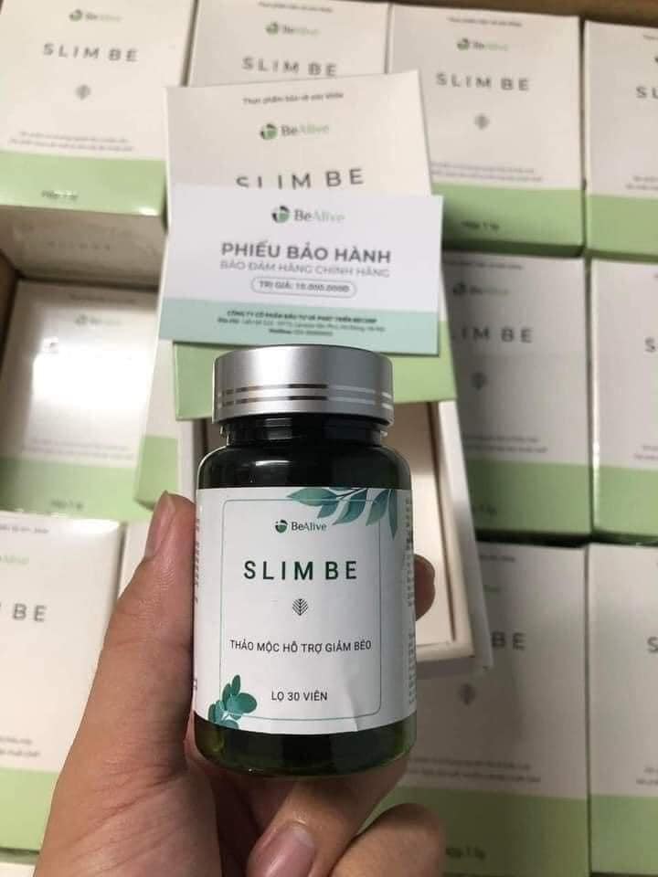 Giảm Cân Slim Be BeAlive Phiên Bản Hộp 30v