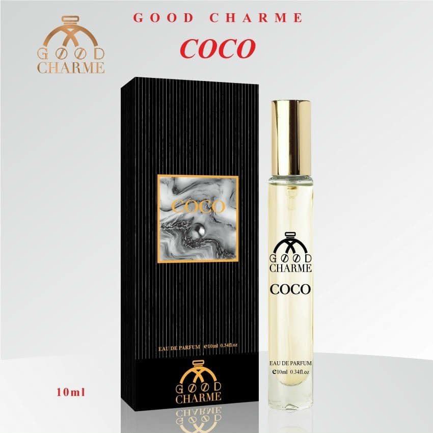 Nước Hoa CoCo 10ml Đen Good Charme 1 Nước Hoa CoCo 10ml Đen Good Charme