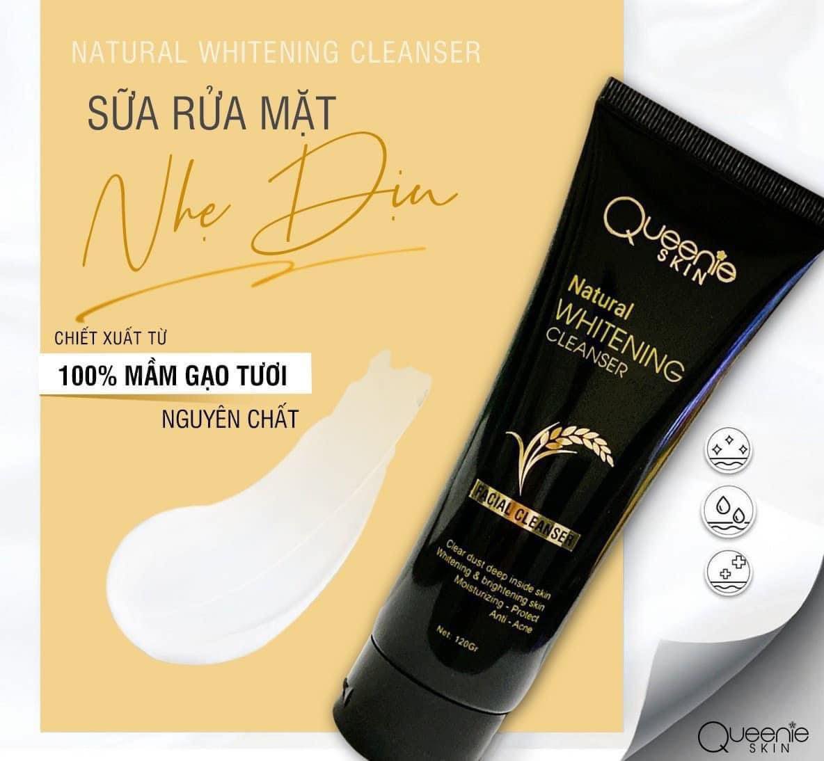 Sữa rửa mặt mầm gạo nền tảng cho làn da không tuổi