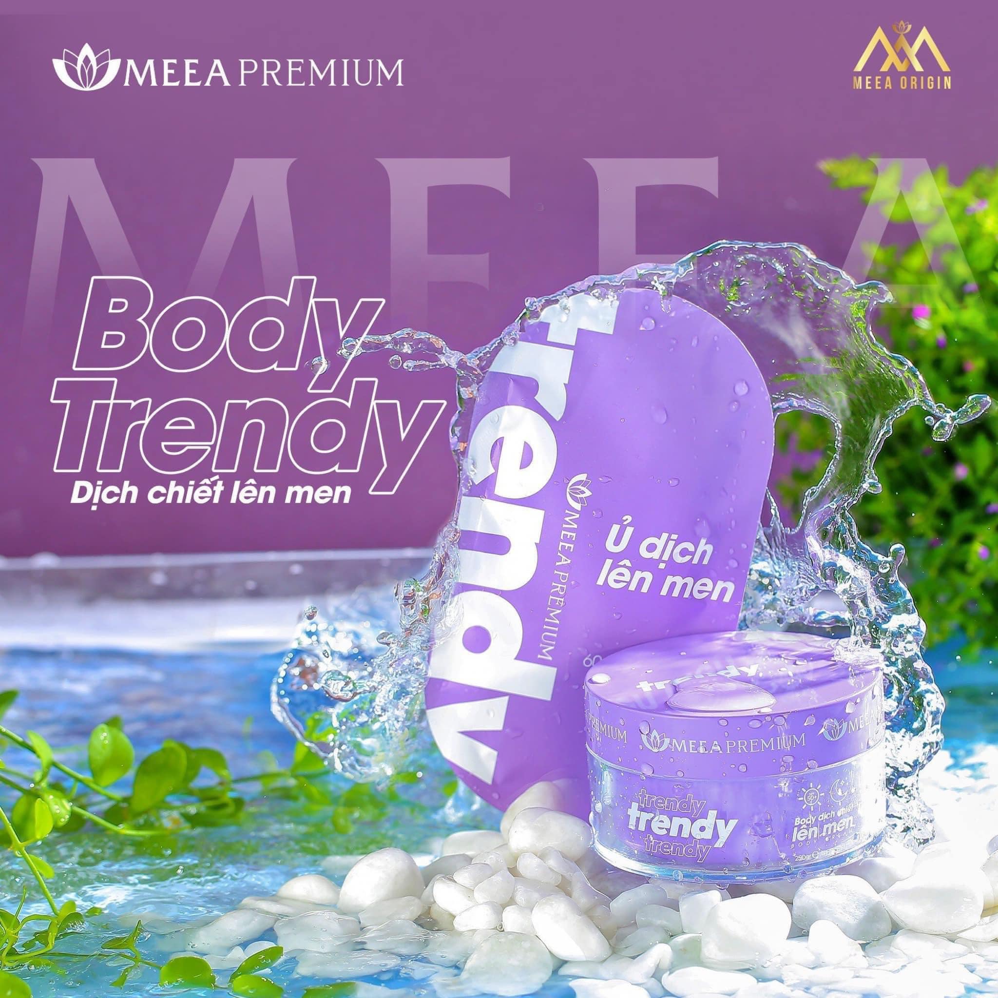 Thành phần chăm sóc da Body Trendy hiện nay