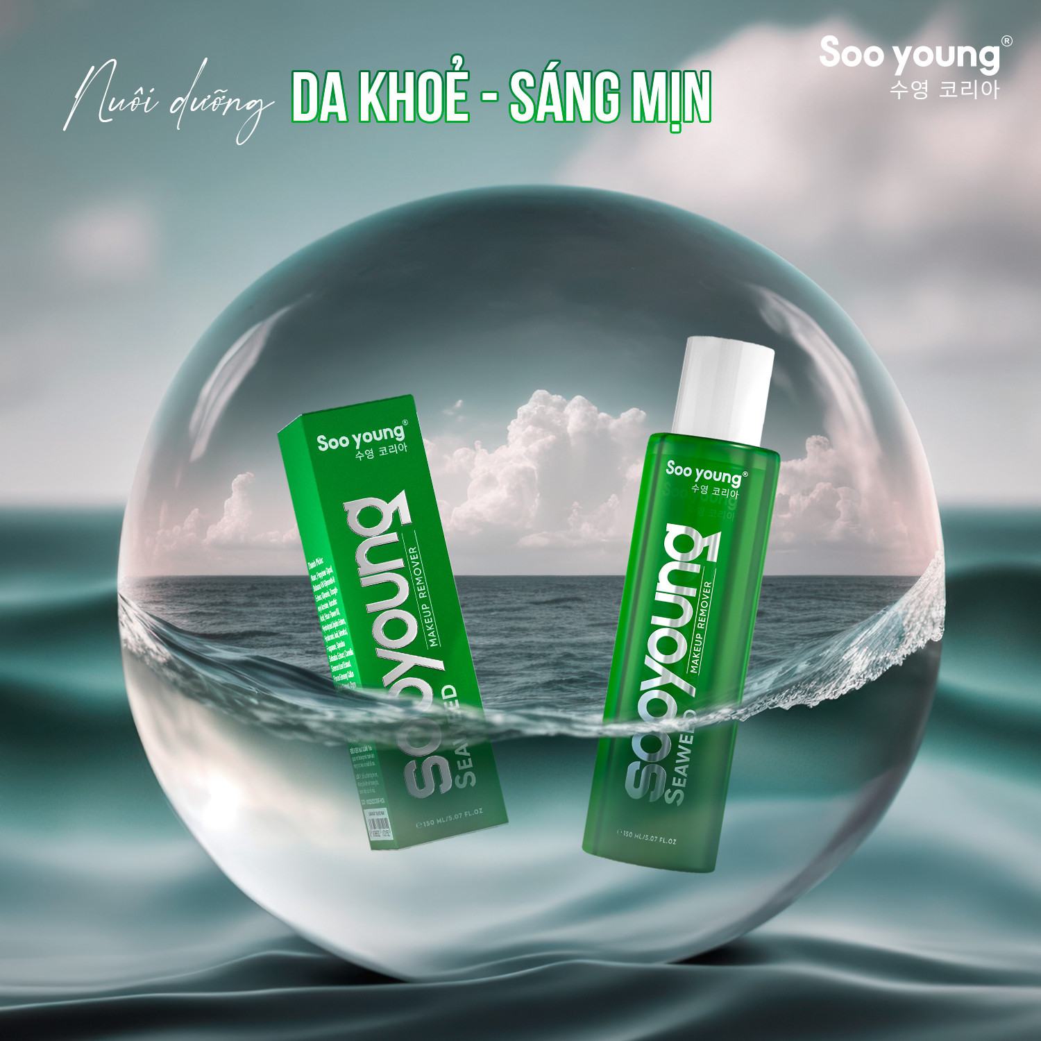 Tẩy Trang Lục Tảo Soo Young