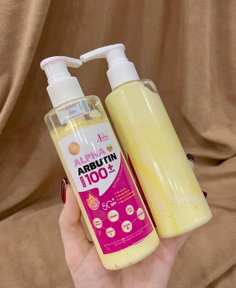 Kem Kích Trắng 100 Alpha Arbutin Thanh Nhi Nikos Beauty