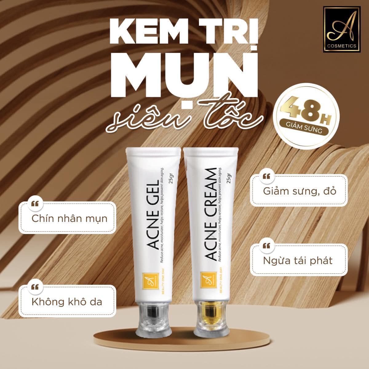 Combo Giảm Mụn Beauty One Day A Cosmetics Mỹ Phẩm Phương Anh