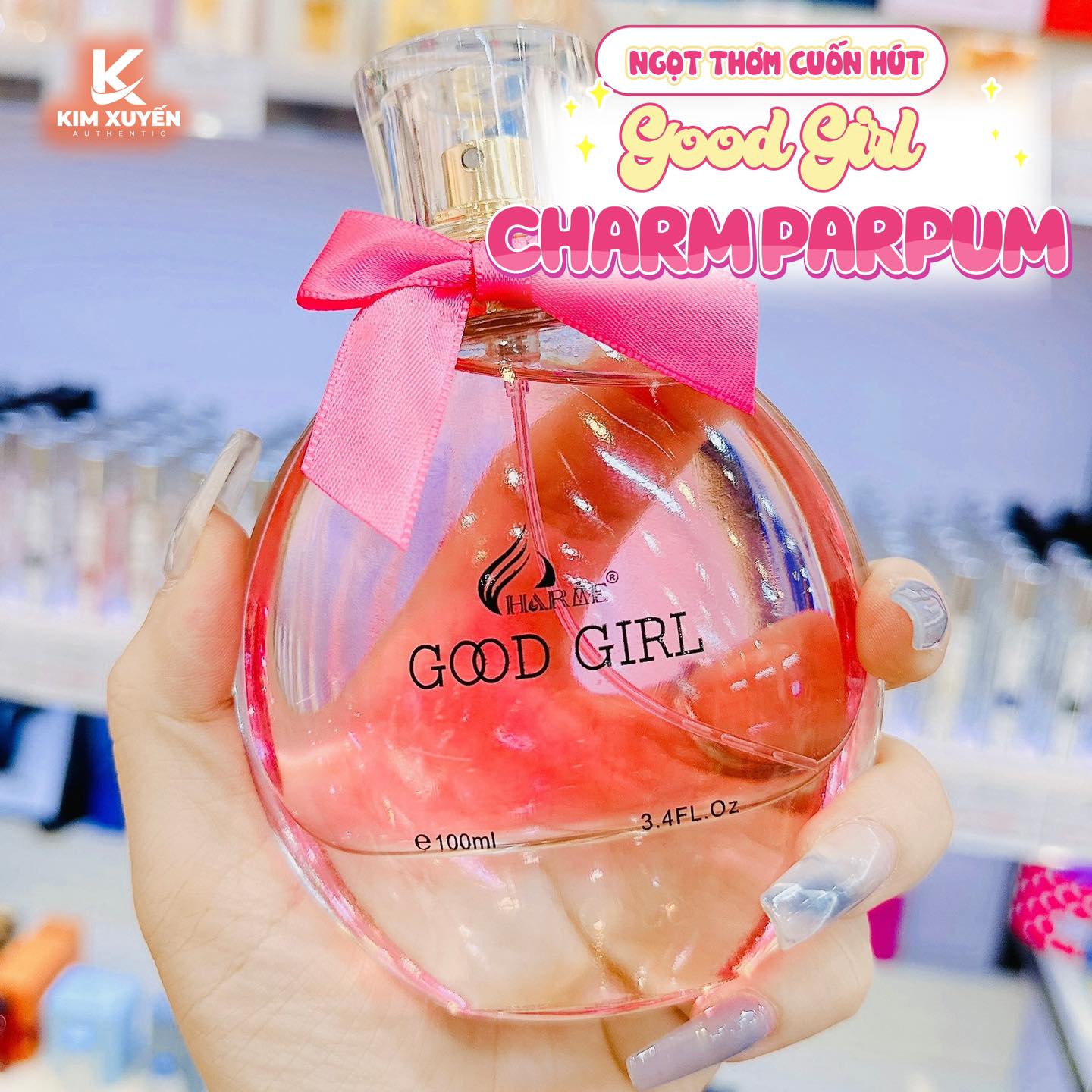 Nước Hoa Nữ Charme Good Girl 100ml 1 Nước Hoa Nữ Charme Good Girl 100ml
