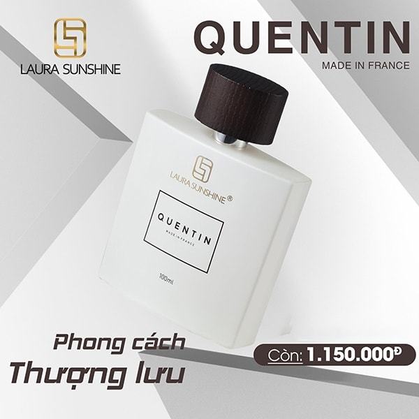 Laura Sunshine Quentin 100ml dòng nước hoa nam vương đẳng cấp