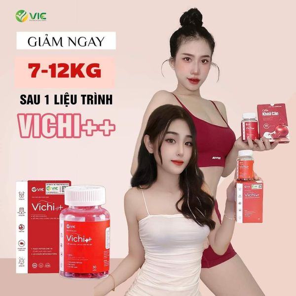 Viên Uống Giảm Cân Vichi++ VIC Organic