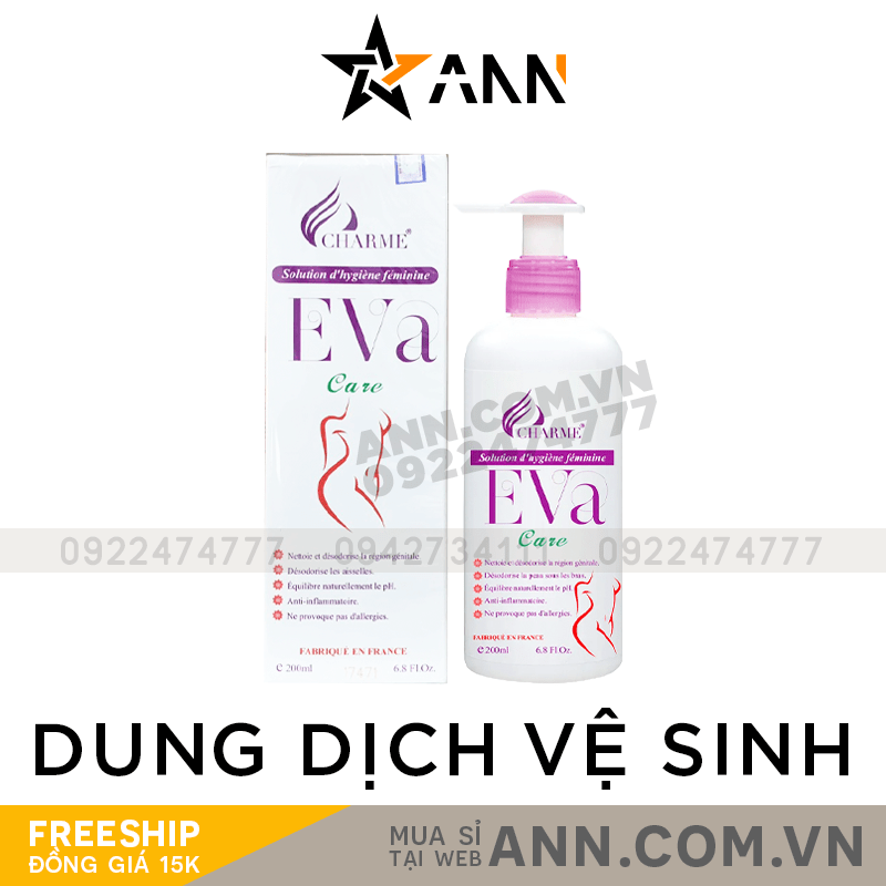 Để vùng yêu luôn được chiều sở hữu ngay Charme Eva Care