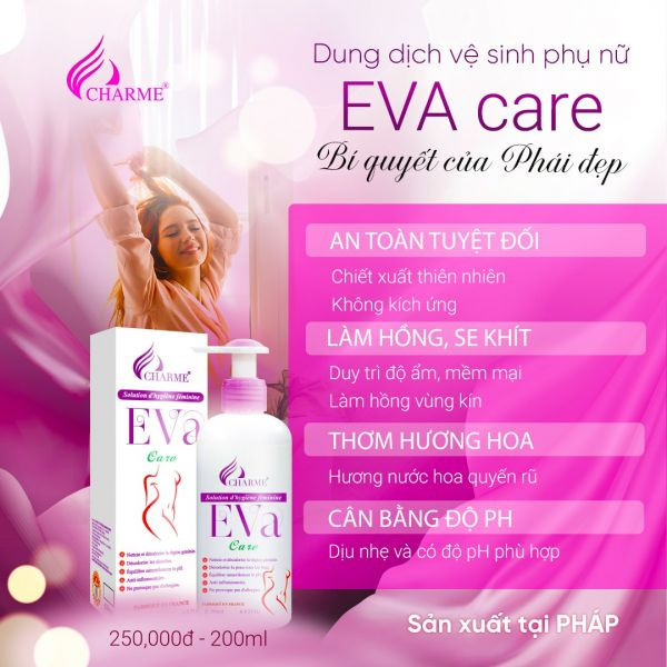 Để vùng yêu luôn được chiều sở hữu ngay Charme Eva Care