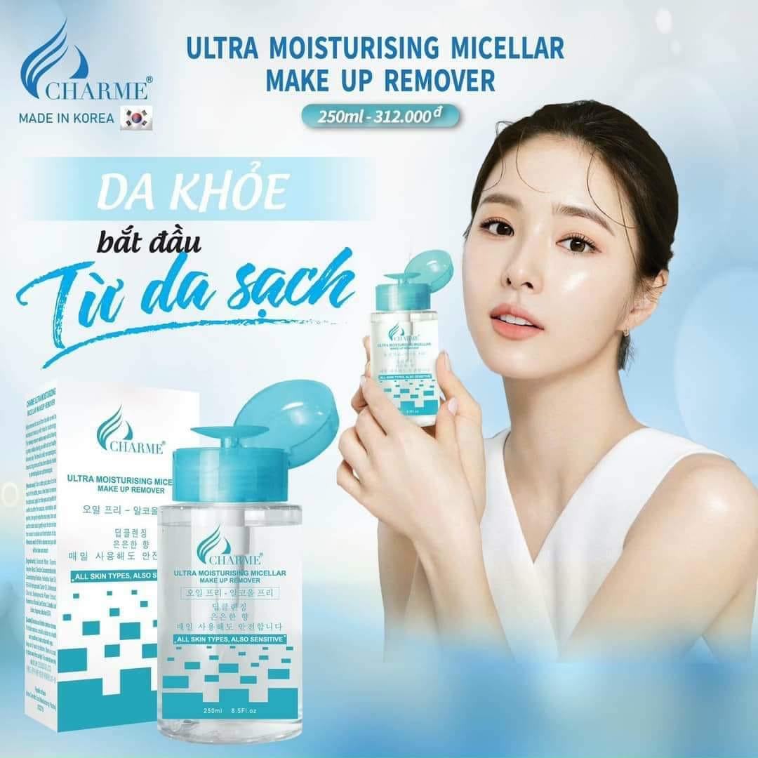 Những lý do nên chọn Tẩy Trang Charme Made In Korea