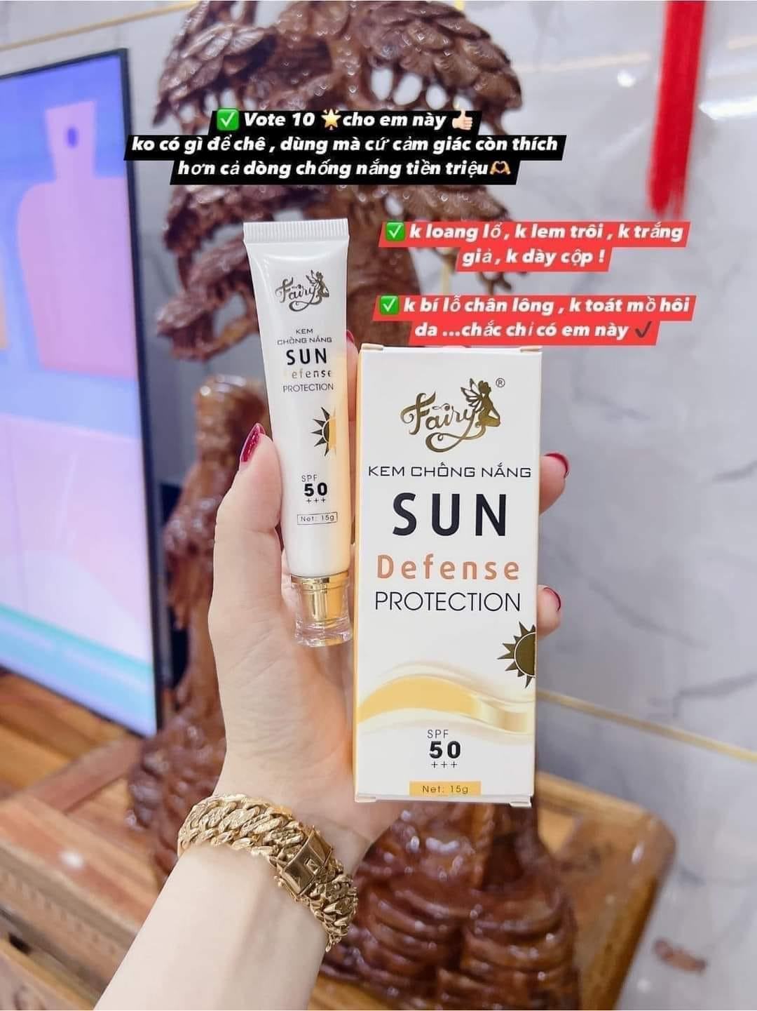 Kem Chống nắng Fairy là một trong những dòng kem chống  nắnɡ phổ dụng được ưa chuộng tại Việt Nam