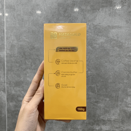 Chăm sóc da toàn thân Kem Tẩy Da Chết Cafe Bơ Cacao Hatagold Cosmetics