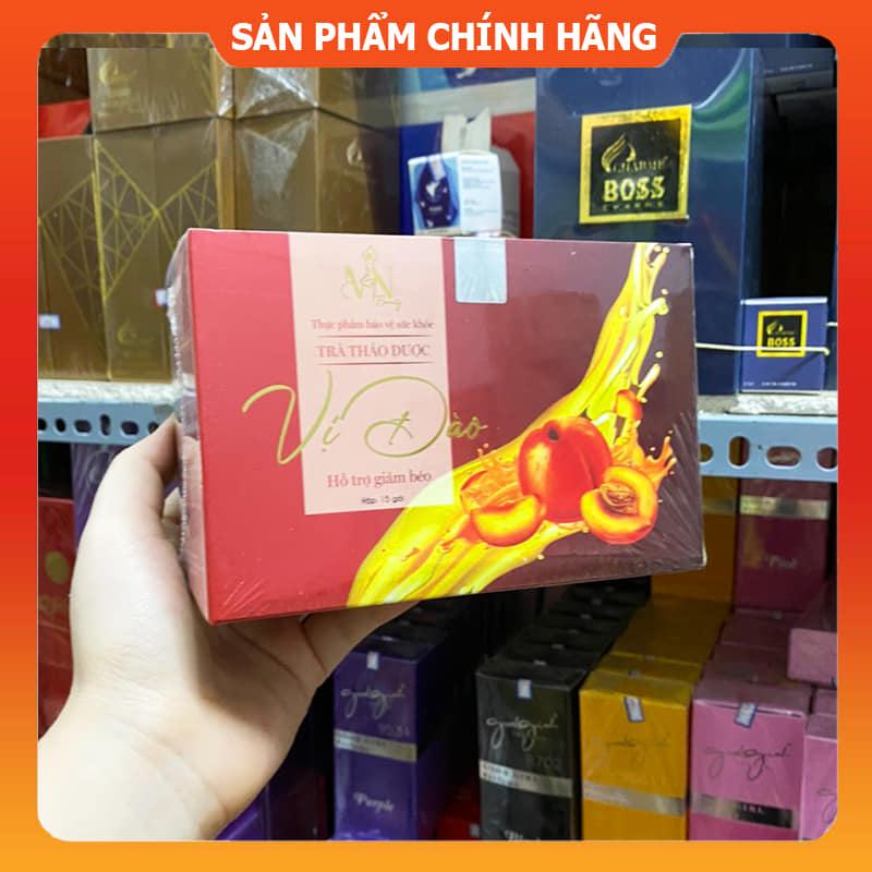 Trà Giảm Cân Vị Đào Mỹ Phẩm Đông Anh