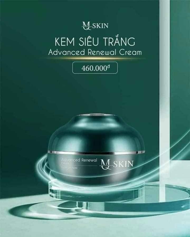 Kem siêu trắng MQ Skin - Advanced Renewal Cream MQSkin