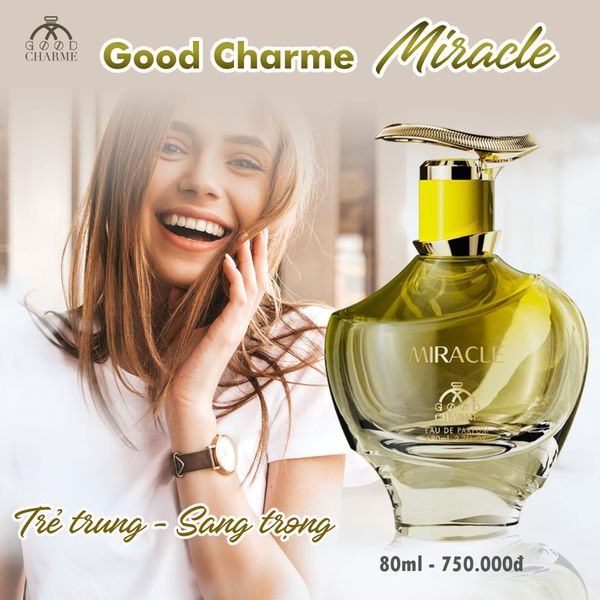 Nước Hoa Nữ Good Charme Miracle 80ml  Phép lạ cho những ngày vội vã