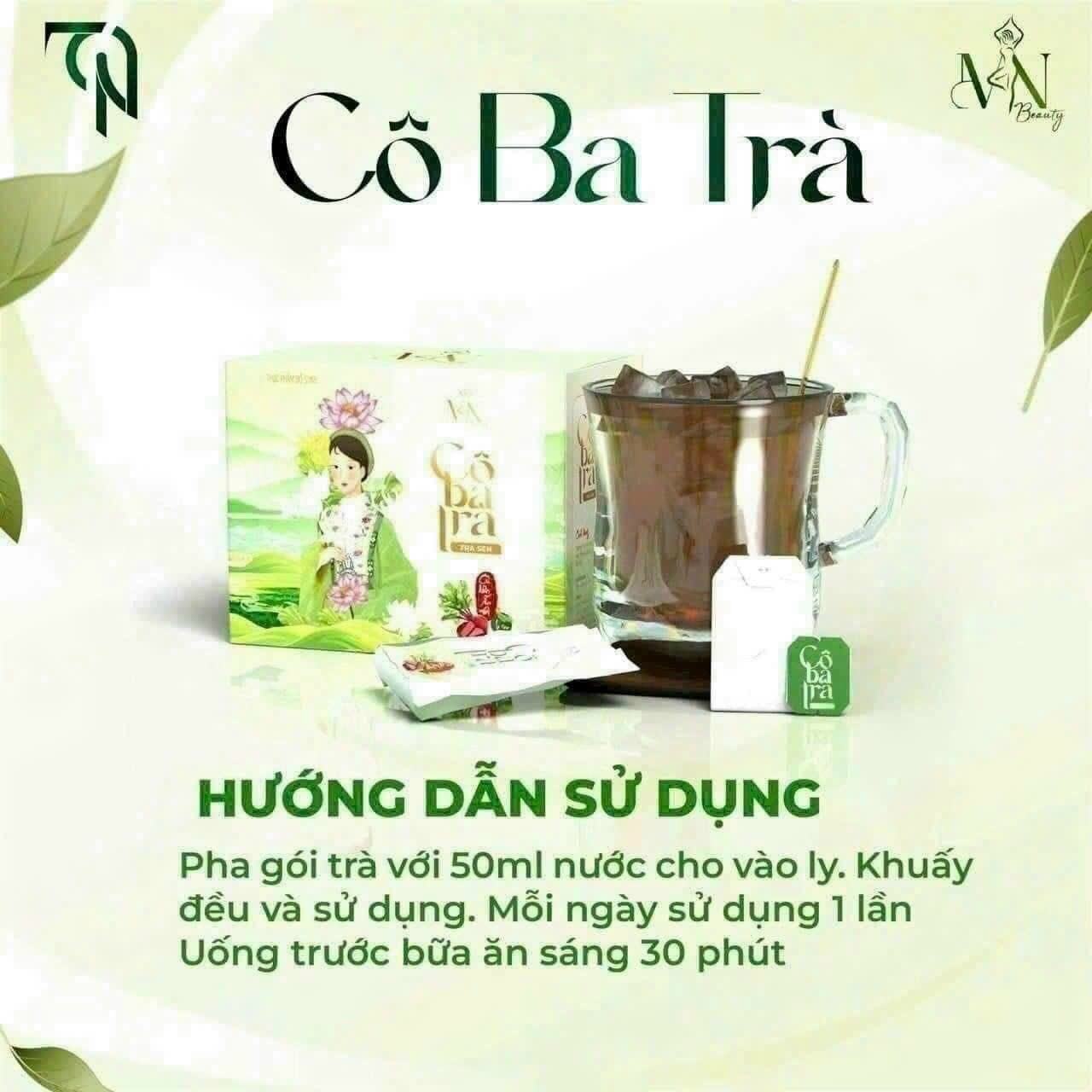 Trà Sen Giảm Mỡ Cô Ba Trà TN Mỹ Phẩm Đông Anh