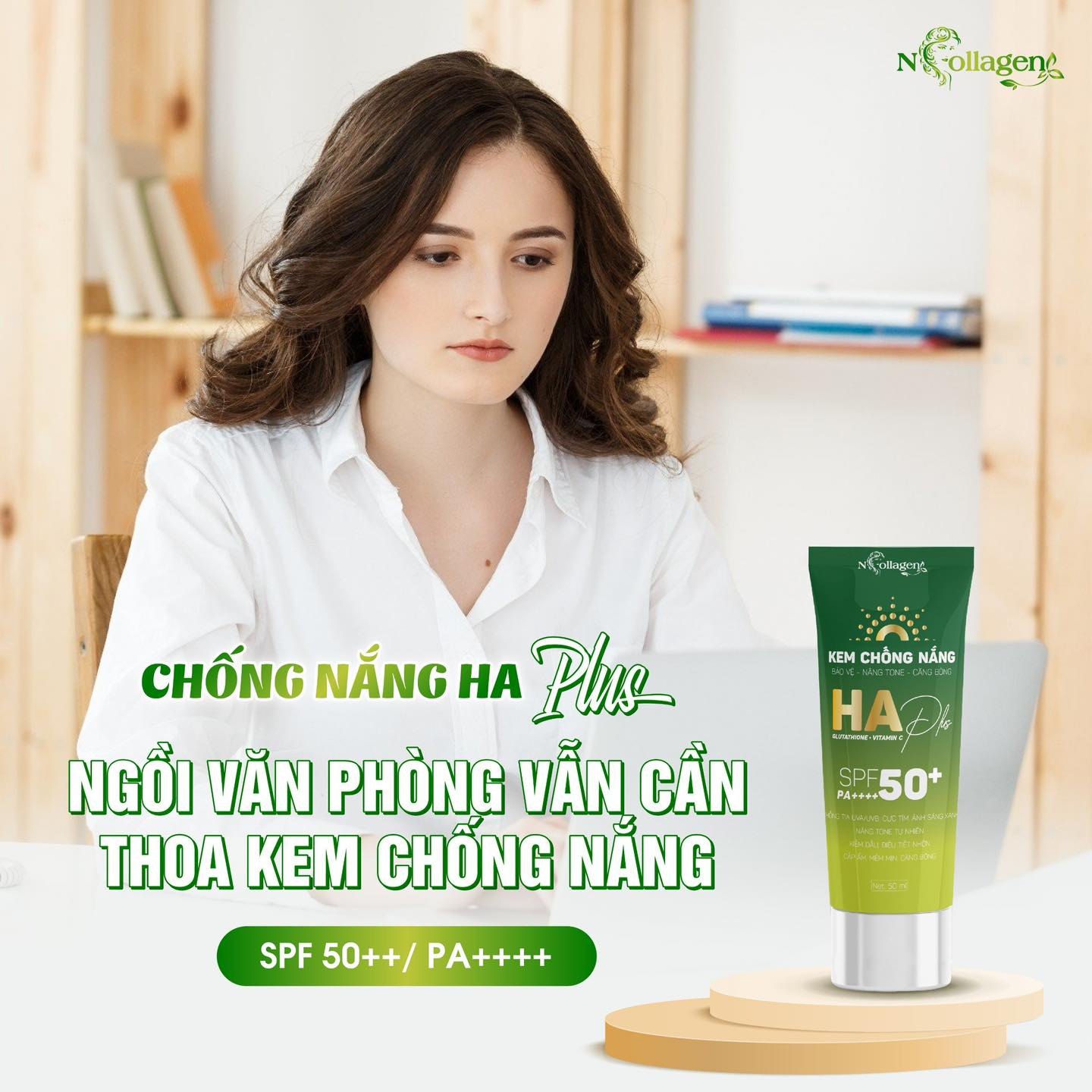 Thiết lập hàng rào bảo vệ da với kem chống nắng HA Plus