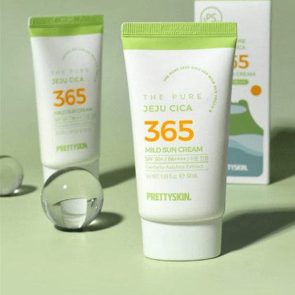 Kem Chống Nắng Prettyskin 365 Mild Sun Cream Phục Hồi Da Mỏng Yếu