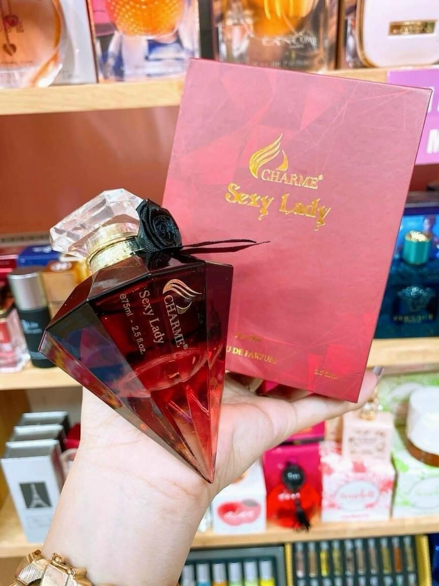 Nước Hoa Charme Sexy Lady 75ml Nữ sẽ là sự lựa chọn không thể thiếu của bất kì cô nàng nào yêu thích nước hoa.