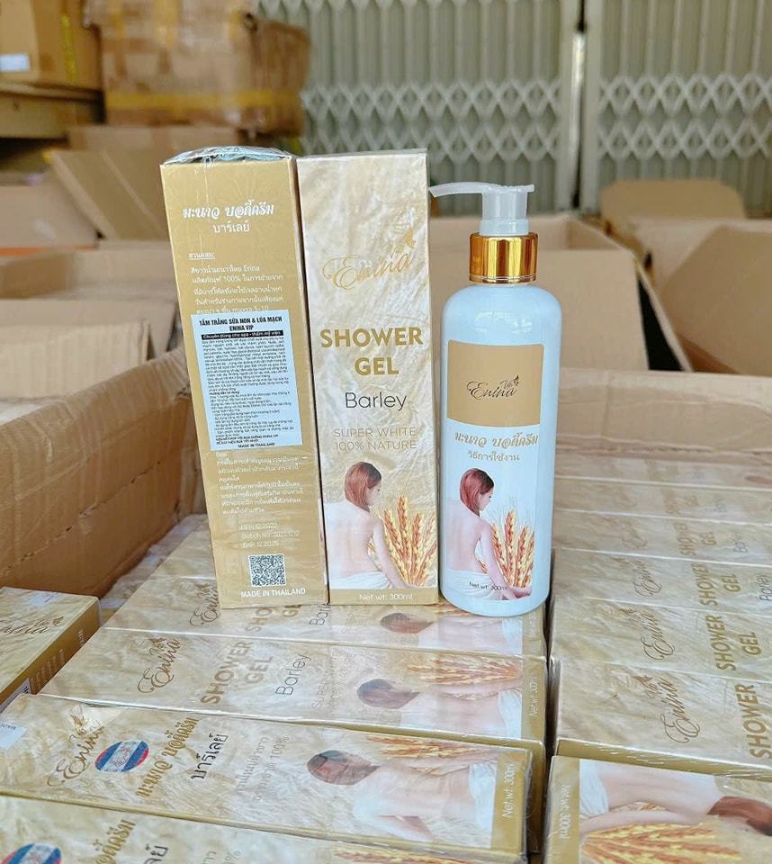 Sữa tắm Erina lúa mạch sữa non 300ml bất chấp mọi loại da