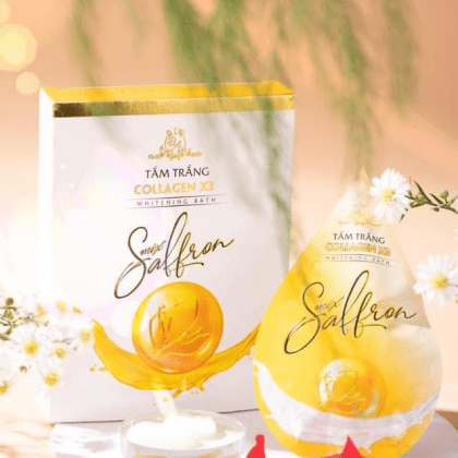 Tắm Trắng Collagen X3 Saffron Mỹ Phẩm Đông Anh